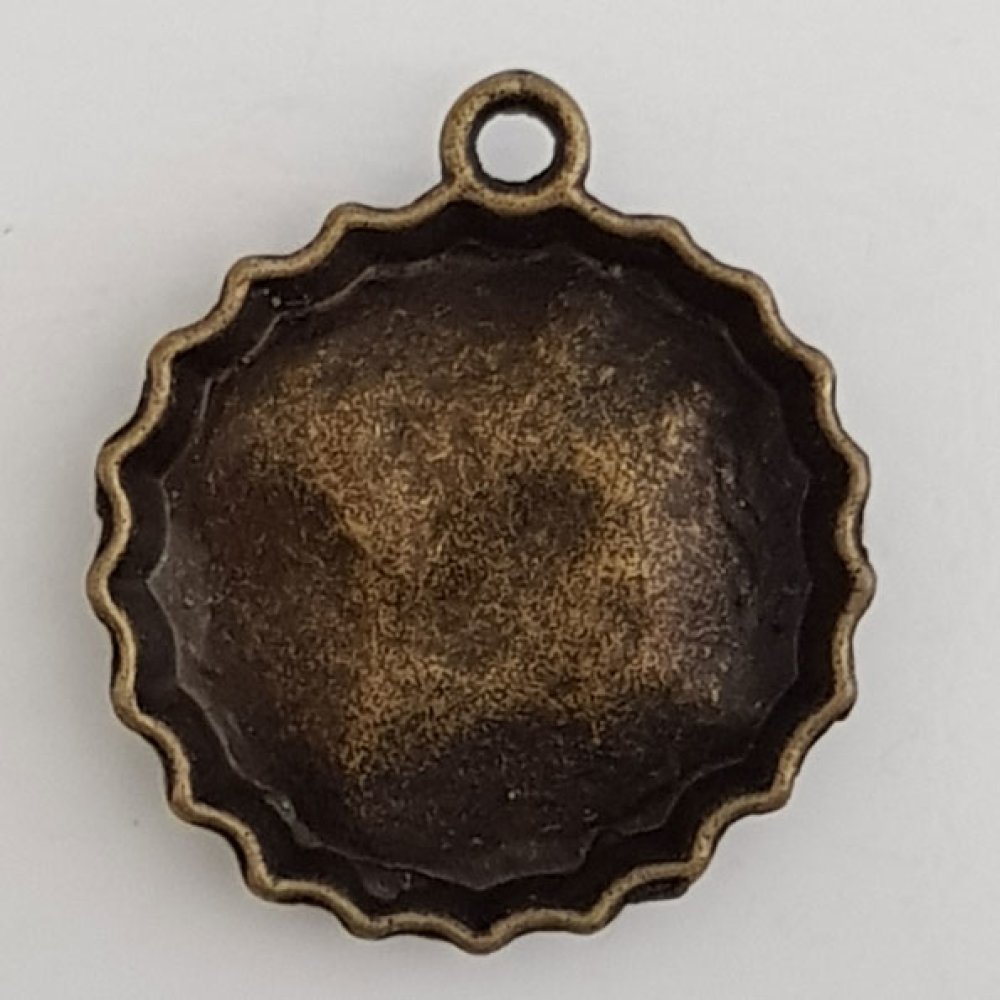 Charm kapsel Bouteille N°00 kök Brons