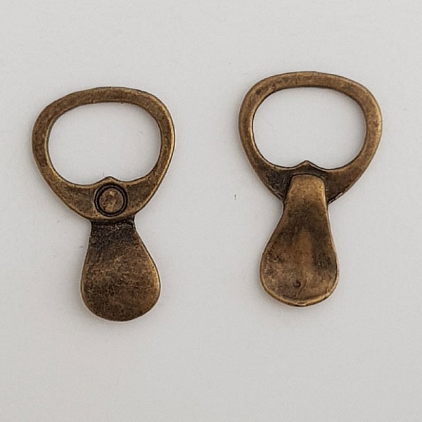 Charm burklock N&deg;01 k&ouml;k brons