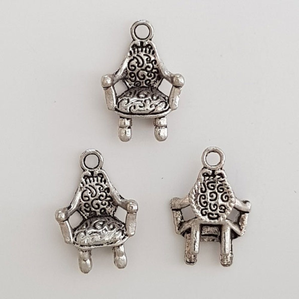 Tron stol charm N°03 Silver
