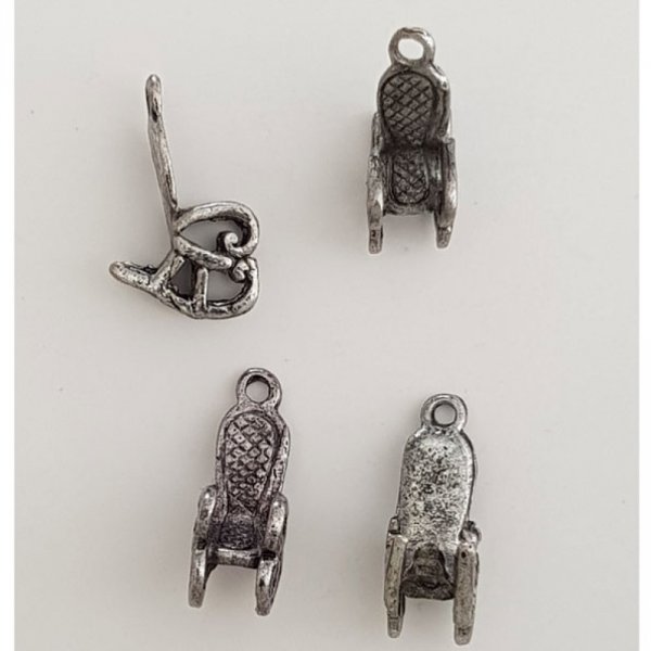 Tron stol charm N&deg;04 Silver