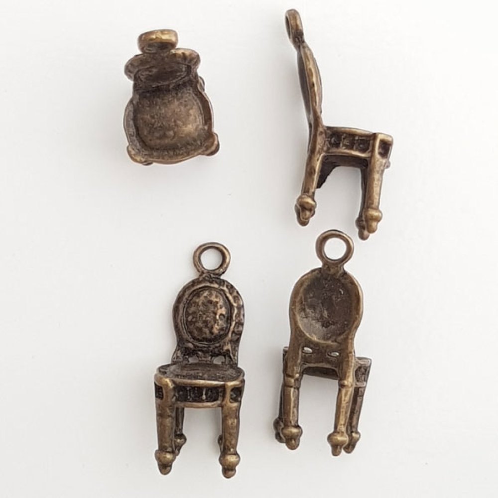 Tronstol charm N°01 Brons
