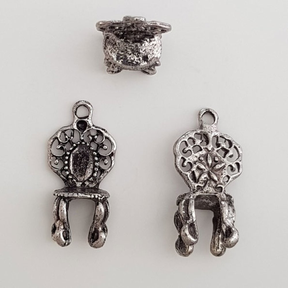 Tronstol charm N°02 Silver