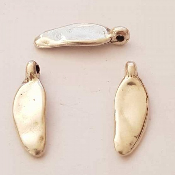 Breloque goutte N&deg;09-06 Argent