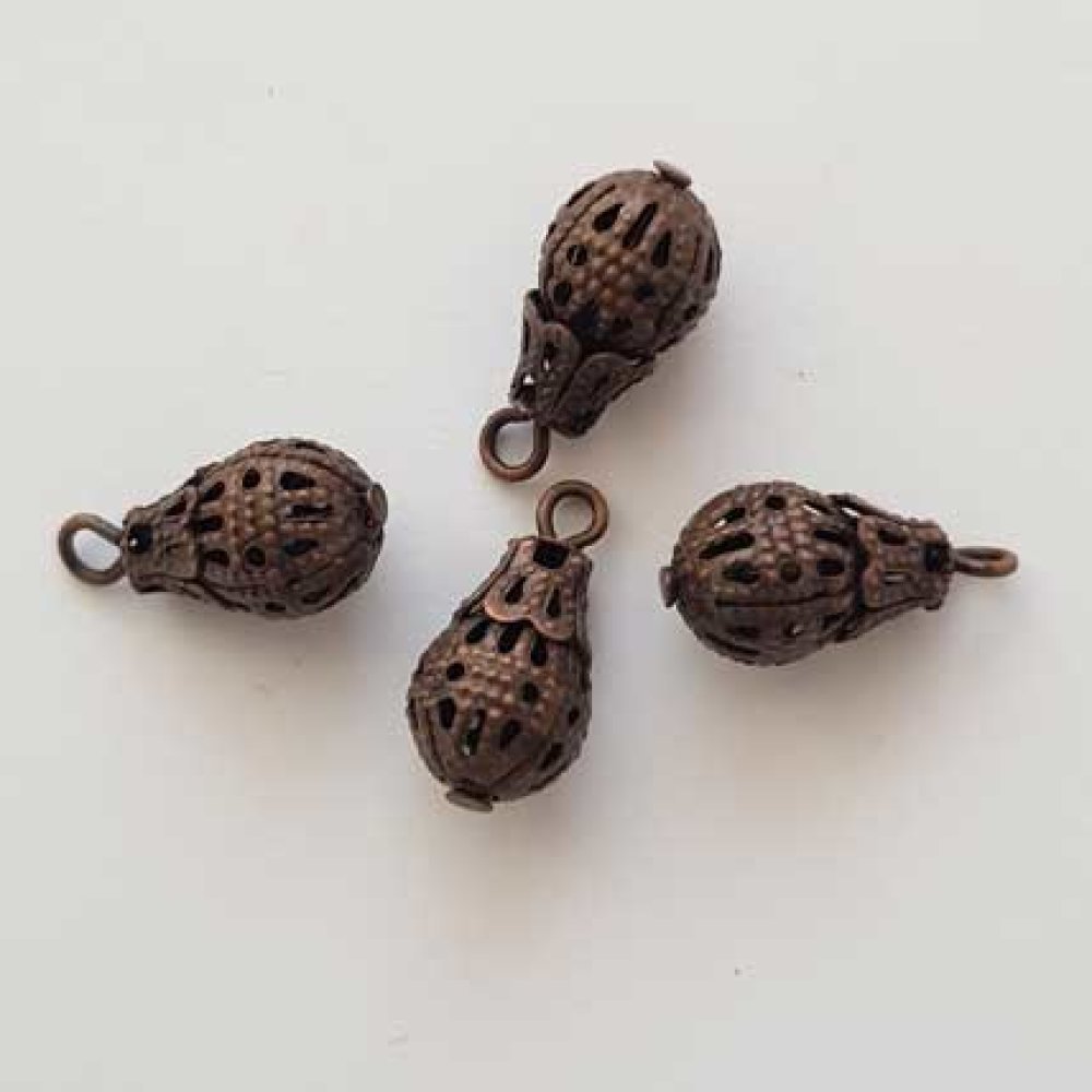 Openwork droppe charm N°01-04