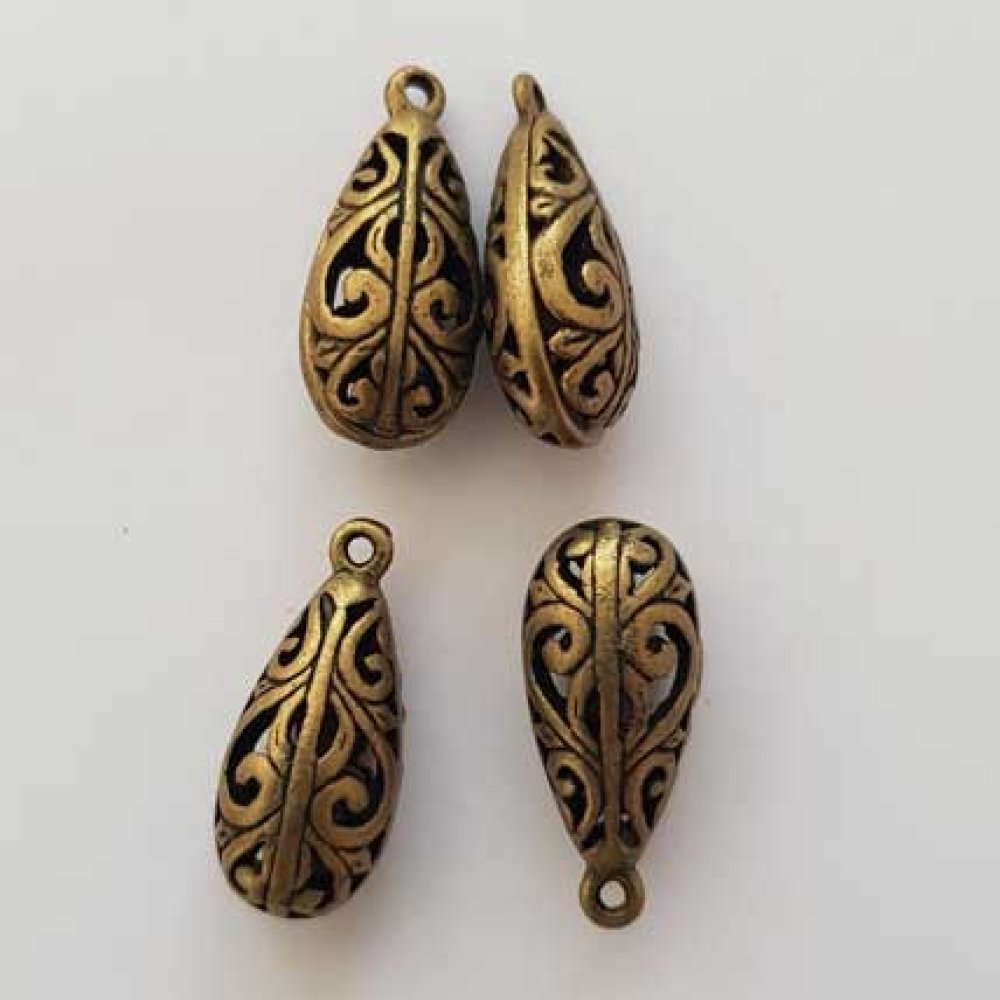 Openwork droppe charm N°03-01