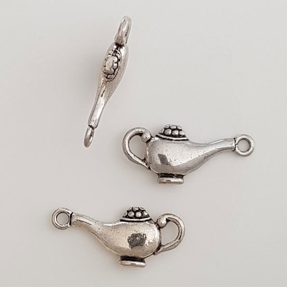 Aladdins genie lampa charm - Oljelampa