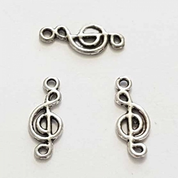 Breloque musique N&deg;41 Argent