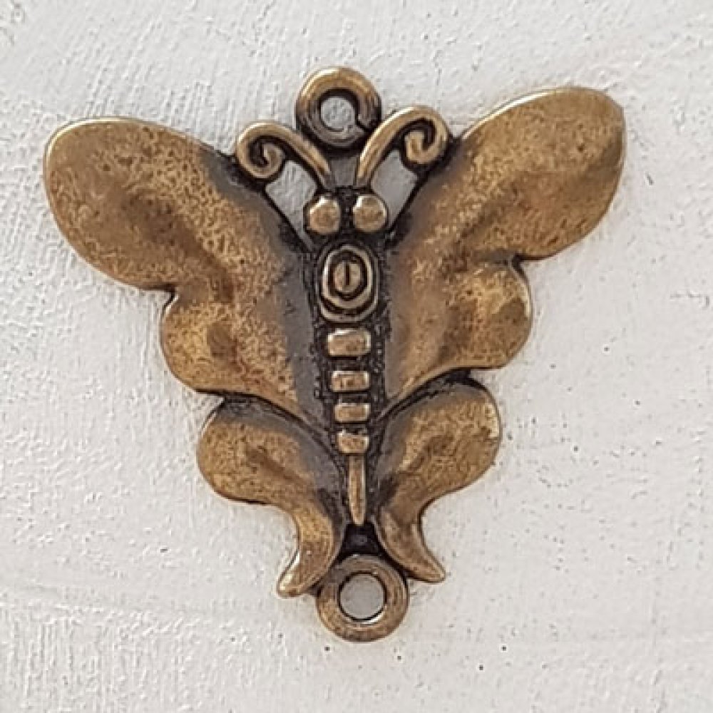 Fjäril charm N°15 Brons