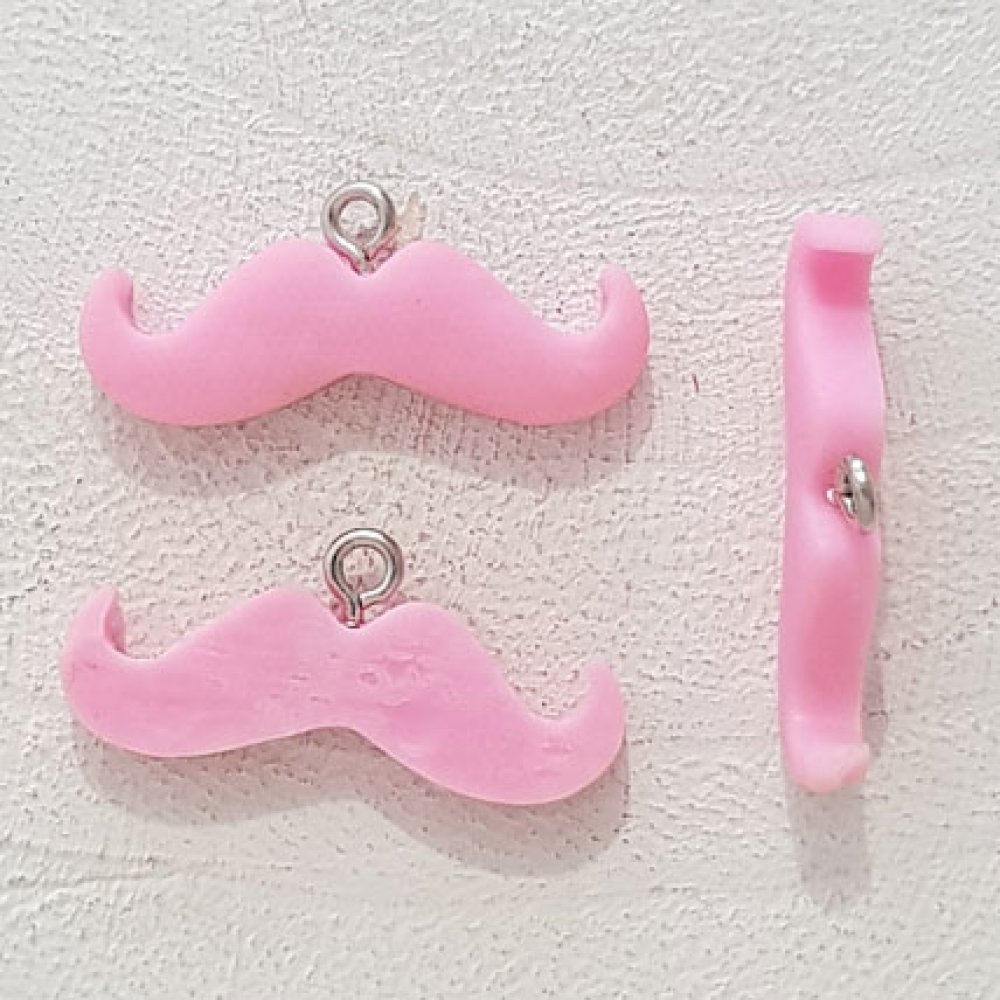 Hänge Moustache N°11 Rosa