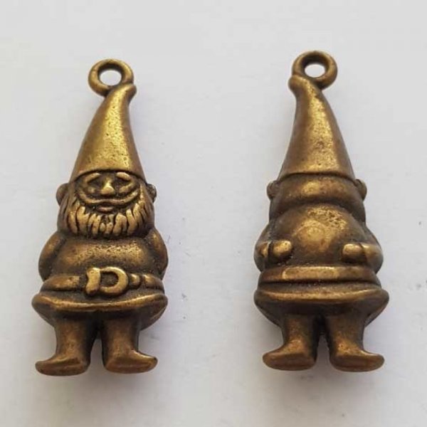 Breloque p&egrave;re no&euml;l N&deg;02 Bronze