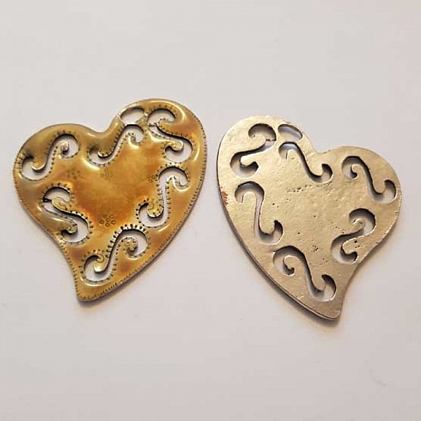 Breloques C&oelig;ur N&deg;85 Orange