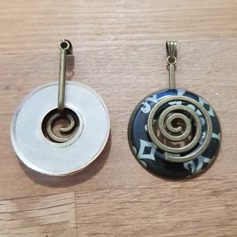GM Brons spiralformade fästen