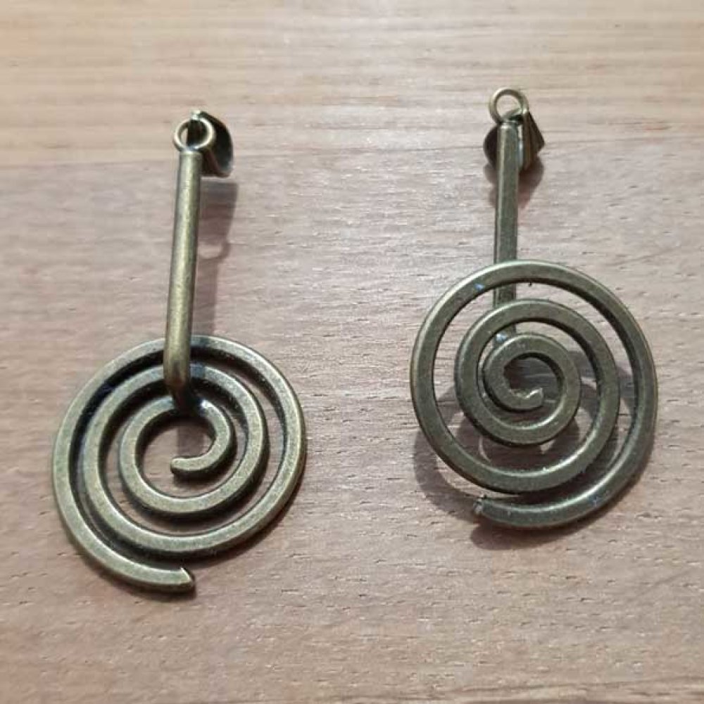 GM Brons spiralformade fästen