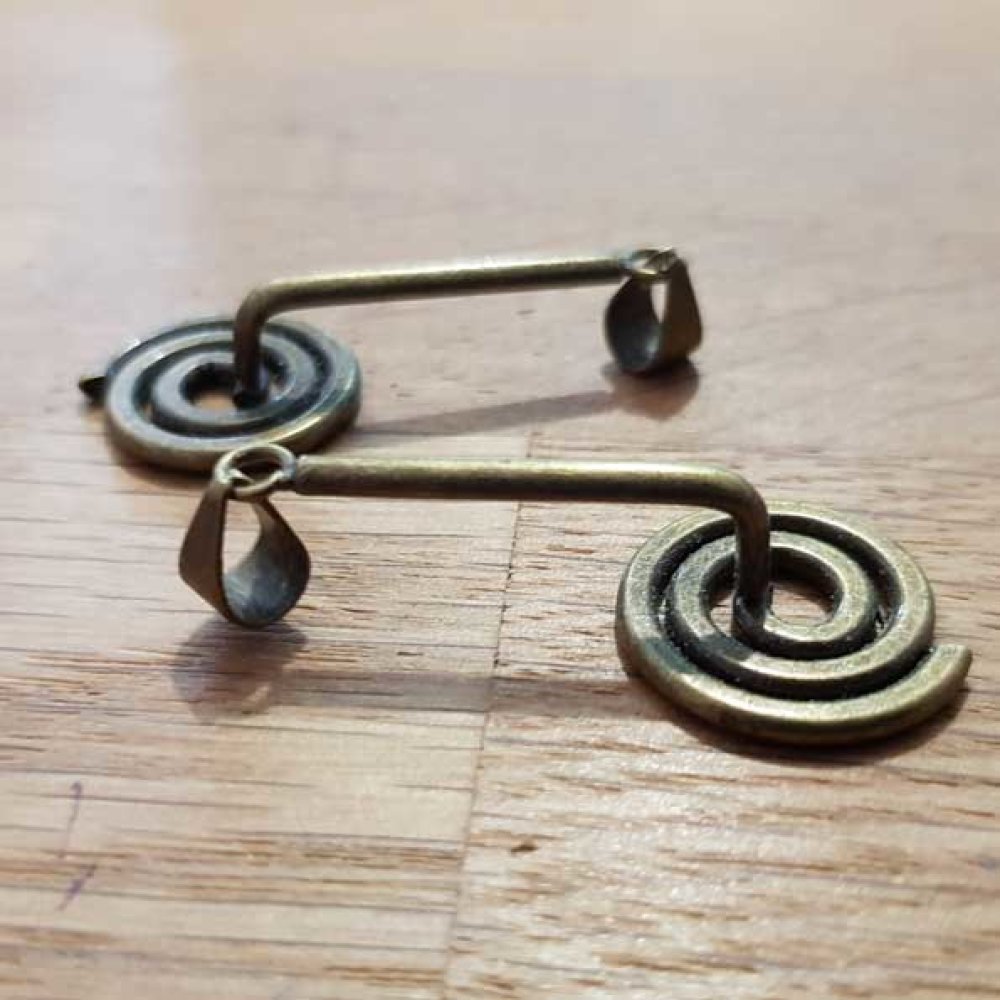 PM Brons Spiralspänne