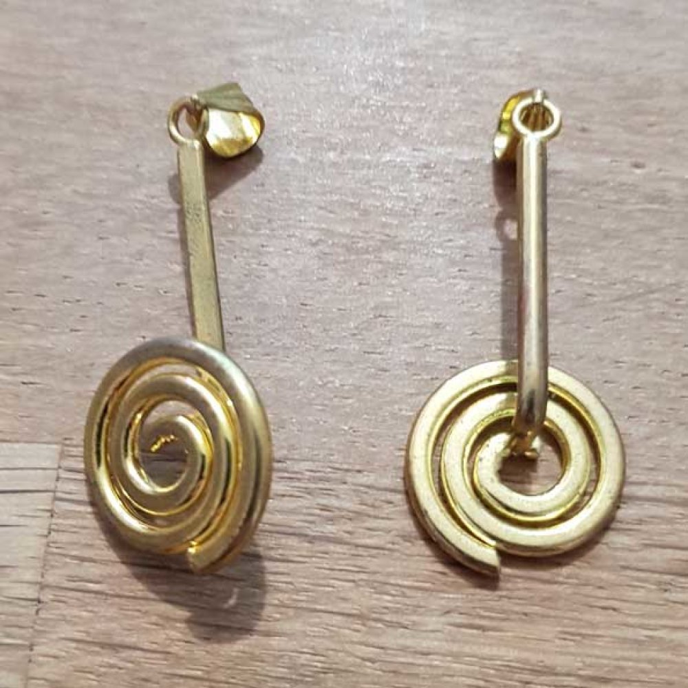 Spiralhängare PM Gold