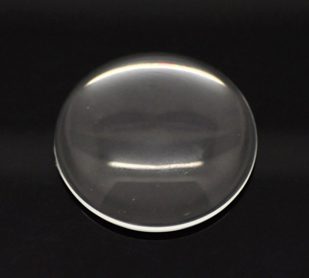 Cabochon Round 35 mm i klart förstoringsglas N°14