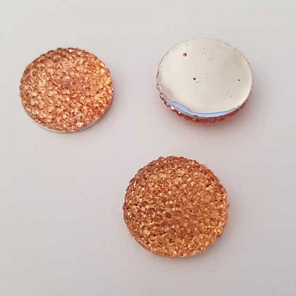 Cabochons N&deg;13 r&eacute;sine 20 mm