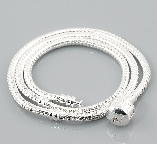 Halsband 44cm Silver N&deg;01