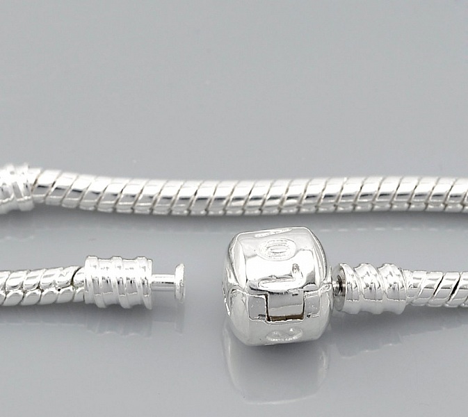 Halsband 44cm Silver N&deg;01