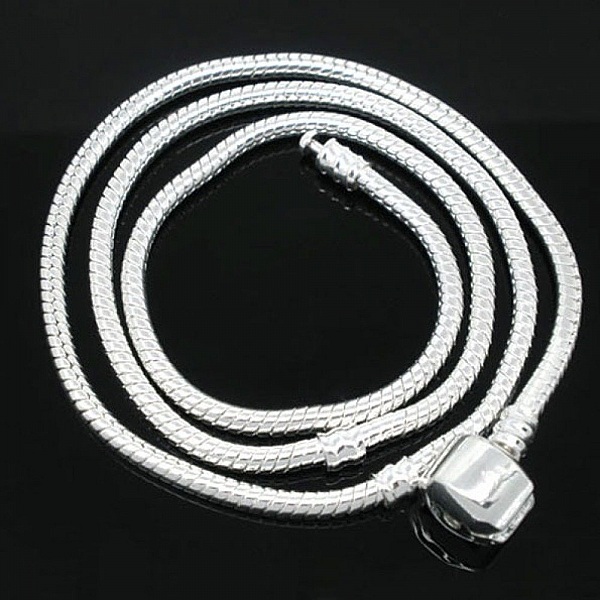 Halsband 50cm Silver N&deg;01
