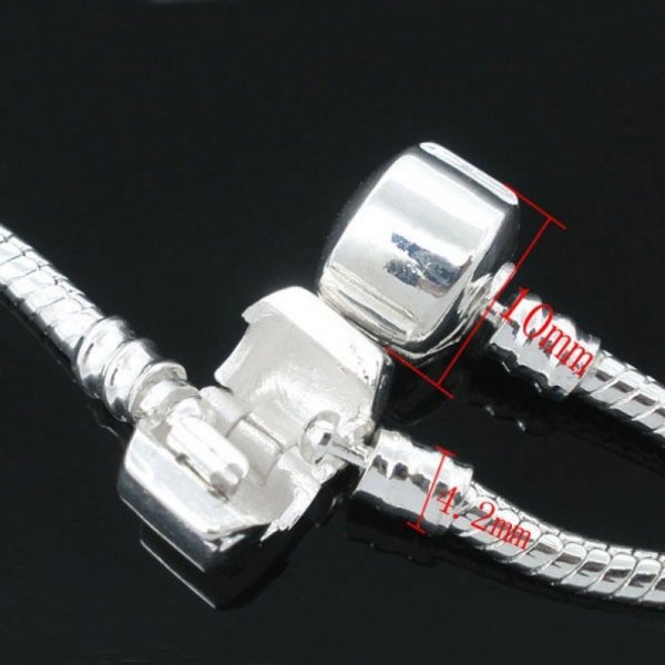 Halsband 58cm Silver N&deg;01