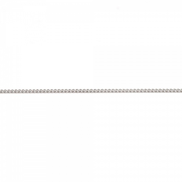 Halsband N&deg;05-02 i rostfritt st&aring;l, 45 cm (18") h&auml;stn&auml;t