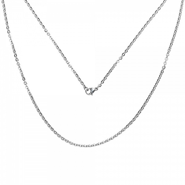 Halsband N&deg;06-03 i rostfritt st&aring;l, 50 cm l&aring;ngt