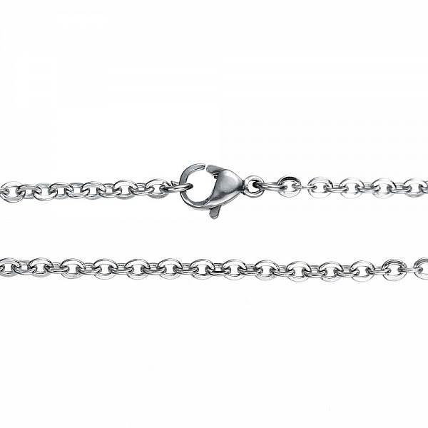 Halsband N&deg;06-03 i rostfritt st&aring;l, 50 cm l&aring;ngt