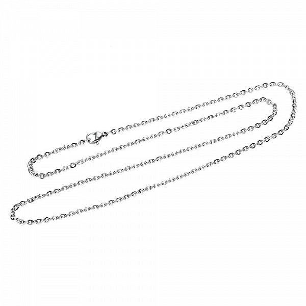 Halsband N&deg;06-03 i rostfritt st&aring;l, 50 cm l&aring;ngt