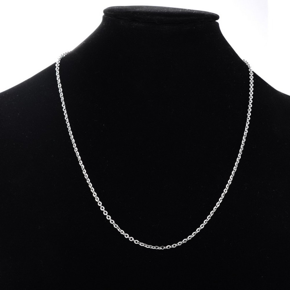 Halsband N°06-05 i rostfritt stål, nät, 60 cm