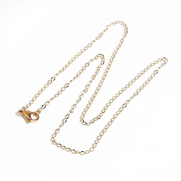 Halsband N&deg;07 i rostfritt st&aring;l, 45 cm (18")