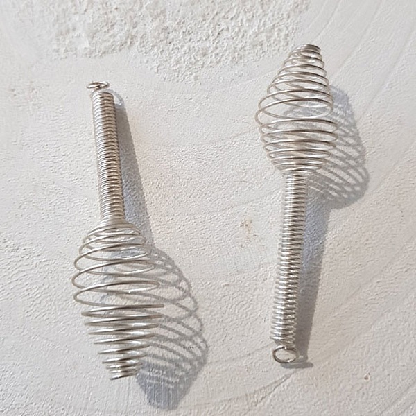 Spiralformad kotte N&deg;12 Silver.