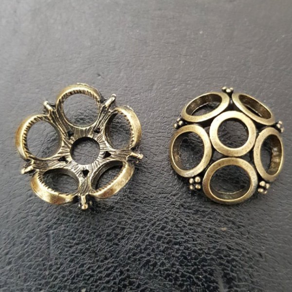 Coupelle calotte N&deg;02 Brons