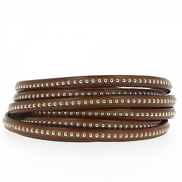 L&auml;der Bille Bruno 06 mm med nickelfri kulkedja per 20 cm