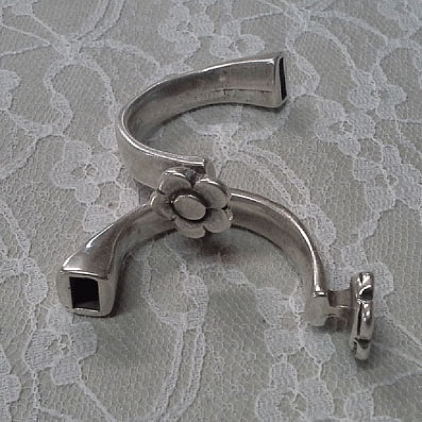 Halva armband i Zamak 10 mm x 05 mm