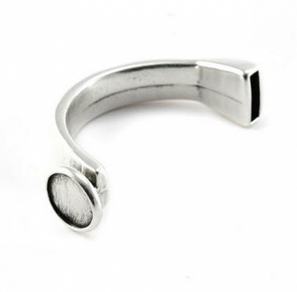 Halva armband i Zamak 12 mm x 03 mm