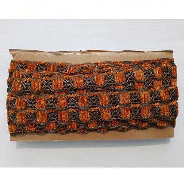 Dentelle Galon N&deg;02 Orange 20 mm