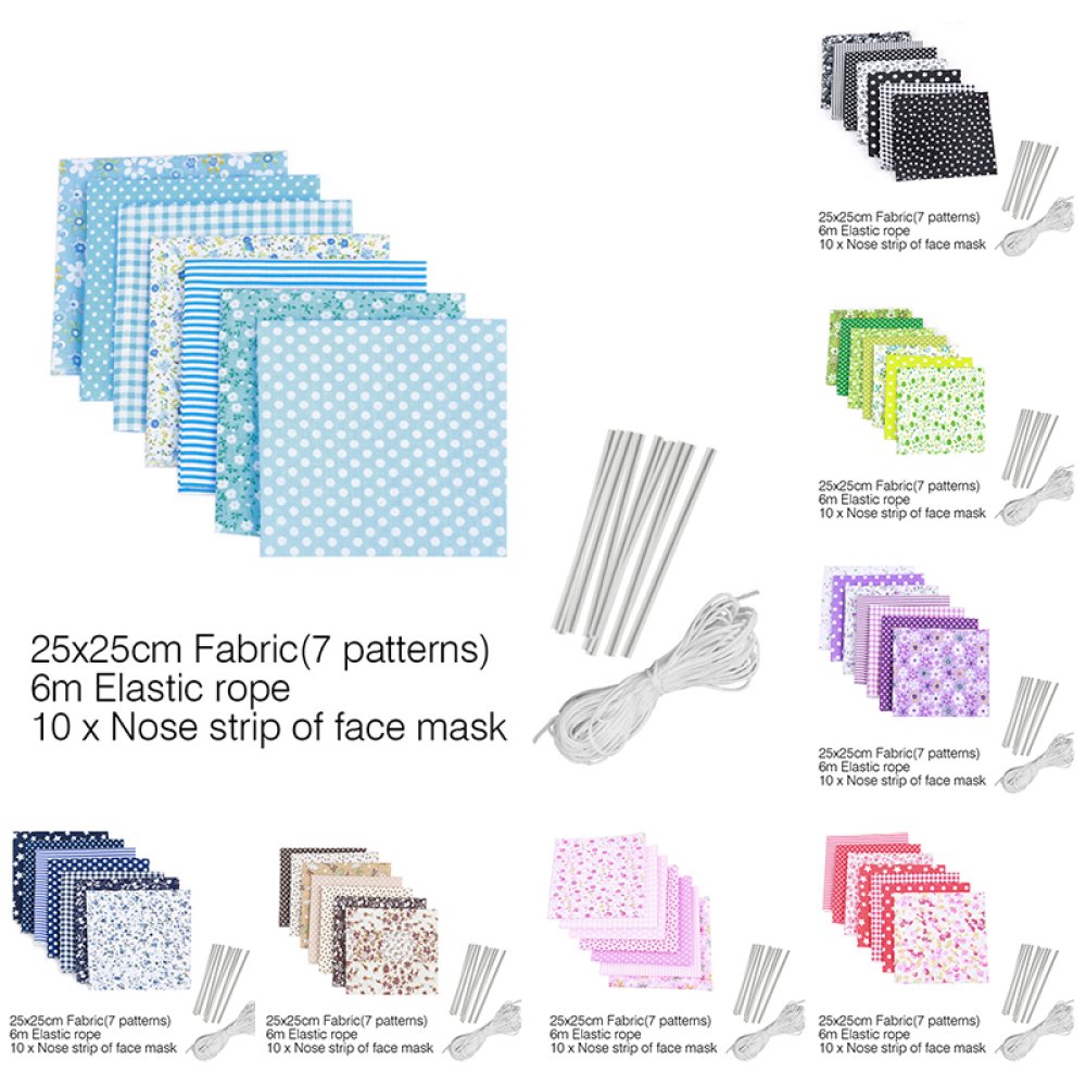 Maskmaterialset Violet