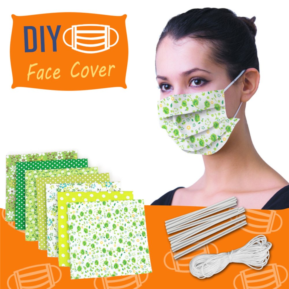 Maskmaterialset Grön