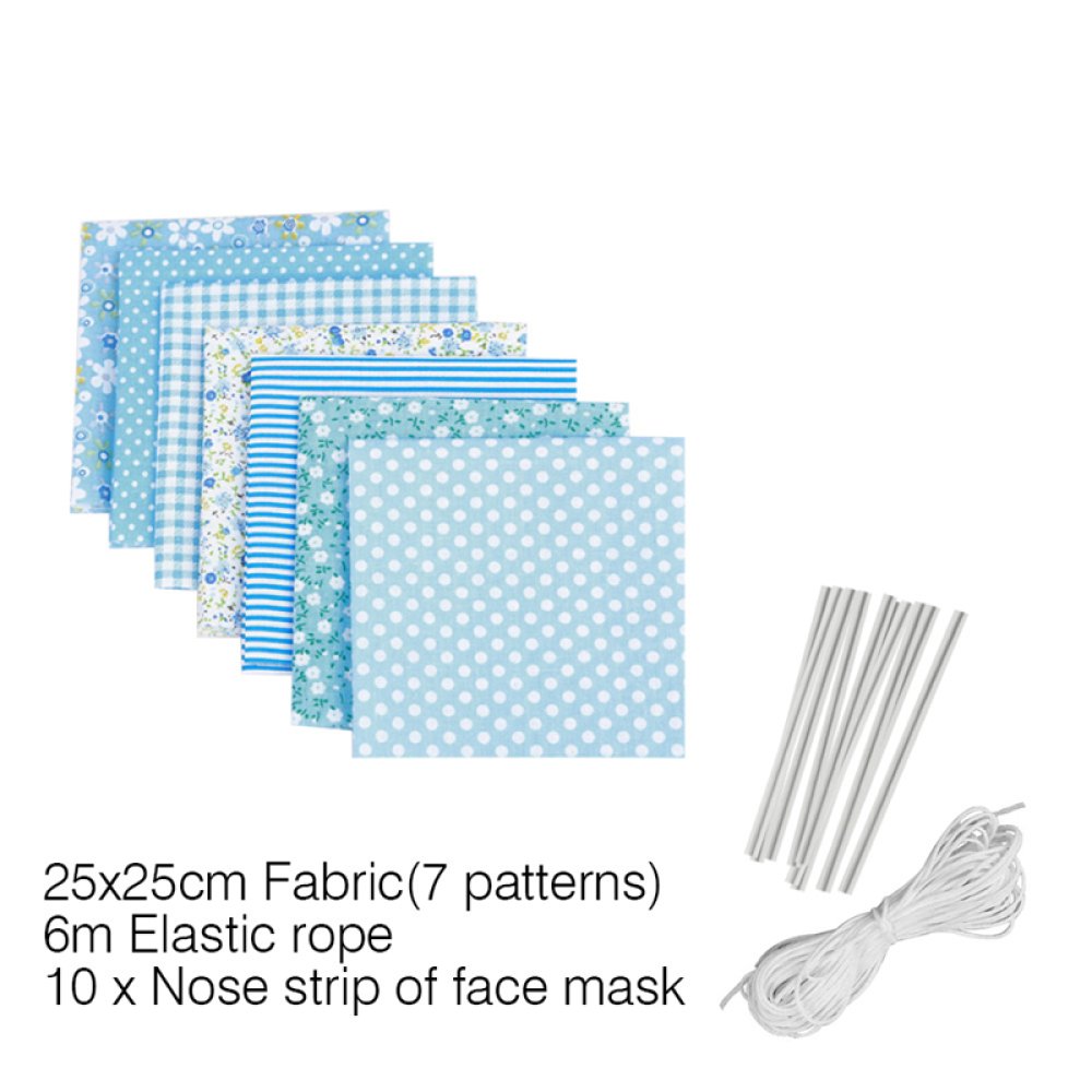 Maskmaterialset Blå