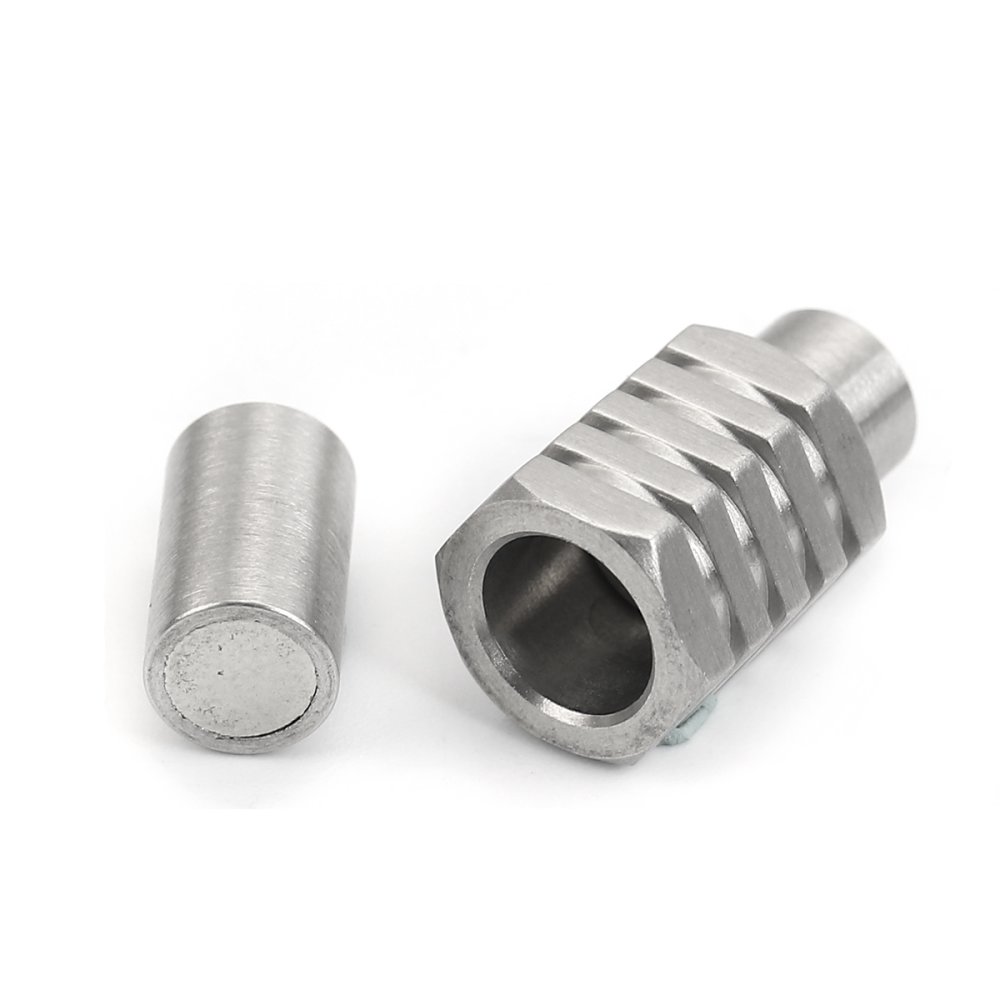 Magnetlås i rostfritt stål 05 mm Silver N°01