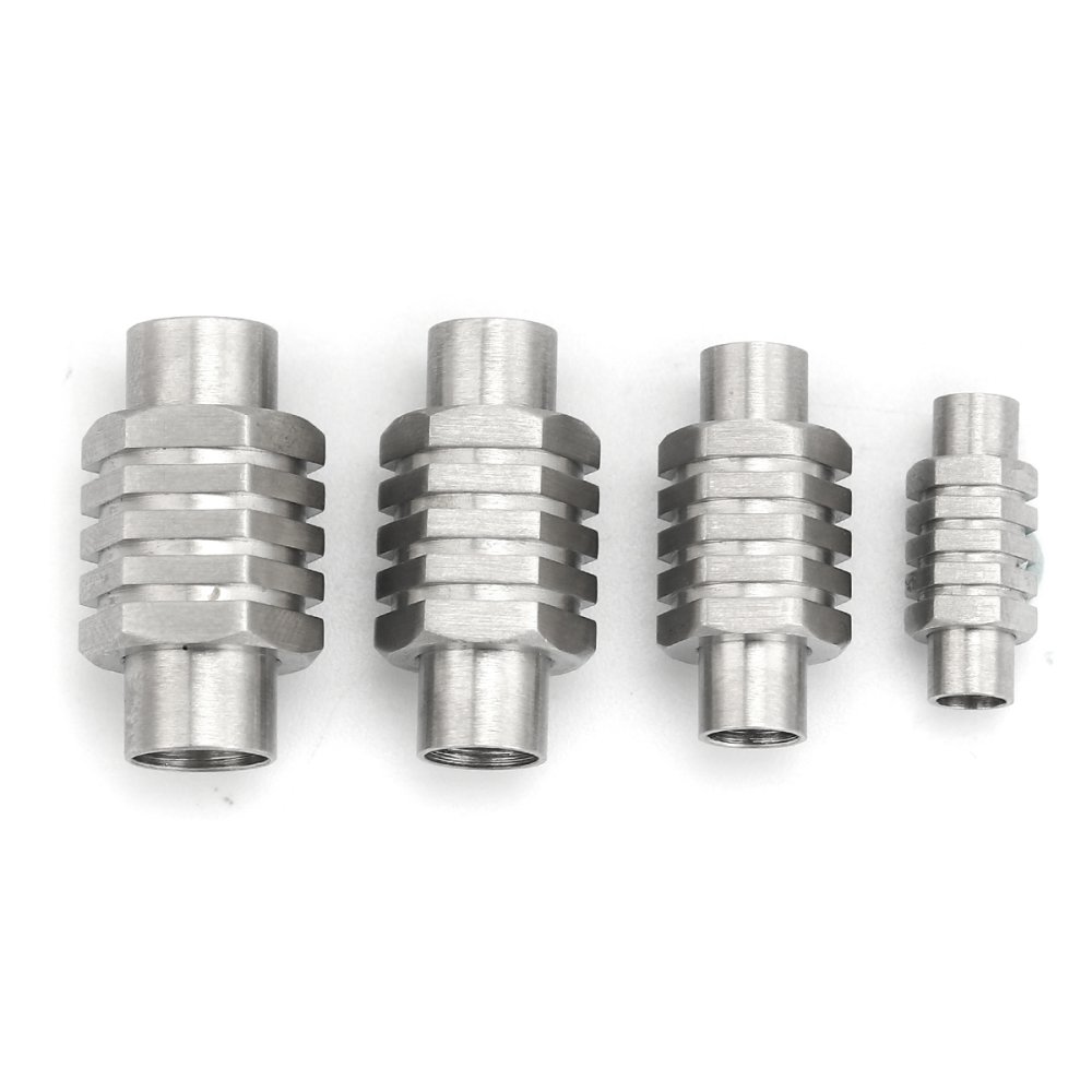 Magnetlås i rostfritt stål 05 mm Silver N°01