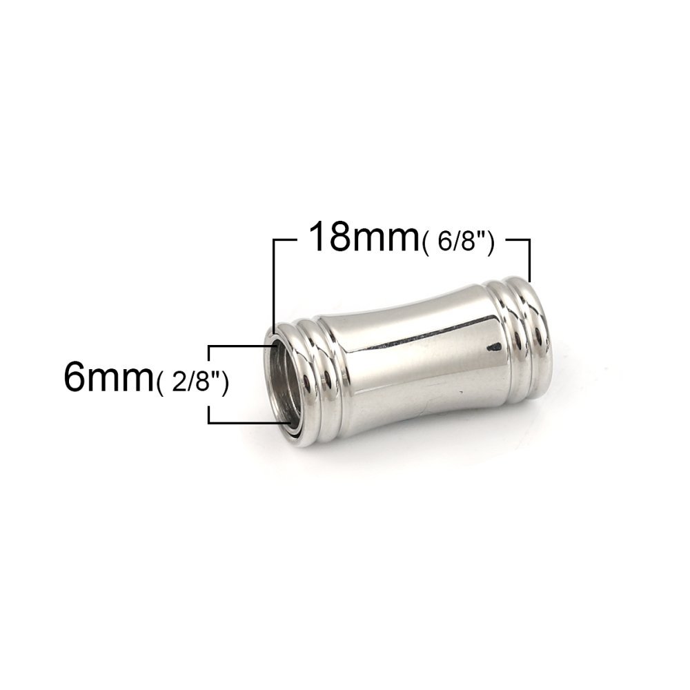 Magnetlås Rostfritt stål 06 mm Silver N°03
