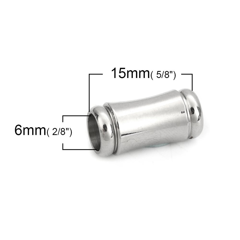 Magnetlås Rostfritt stål 06 mm Silver N°04