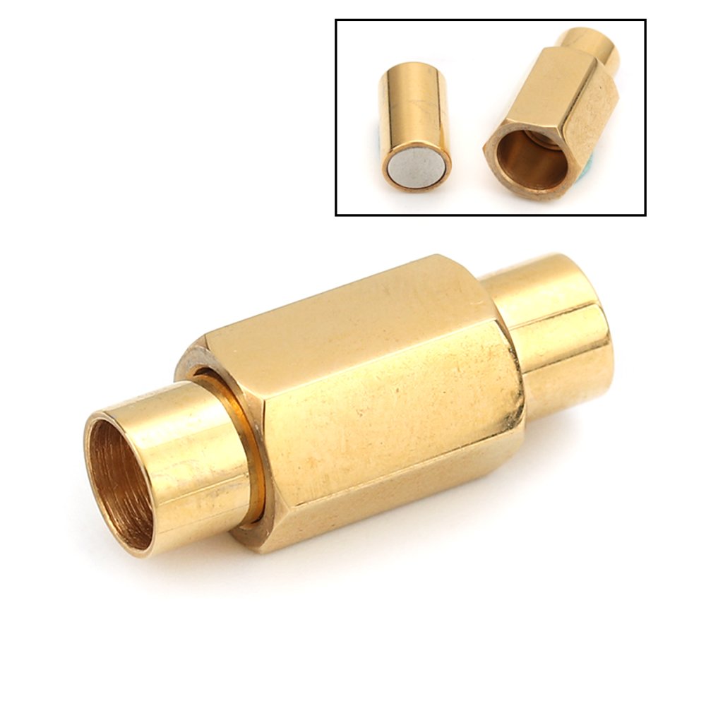 Magnetlås i rostfritt stål 05 mm Guld N°01