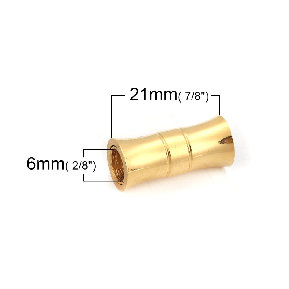 Magnetlås Rostfritt stål 06 mm Guld N°06