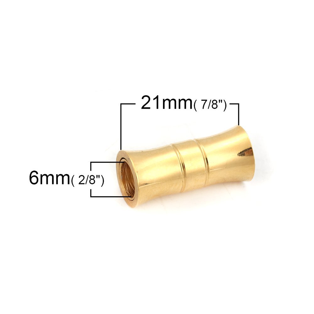 Magnetlås Rostfritt stål 06 mm Guld N°06