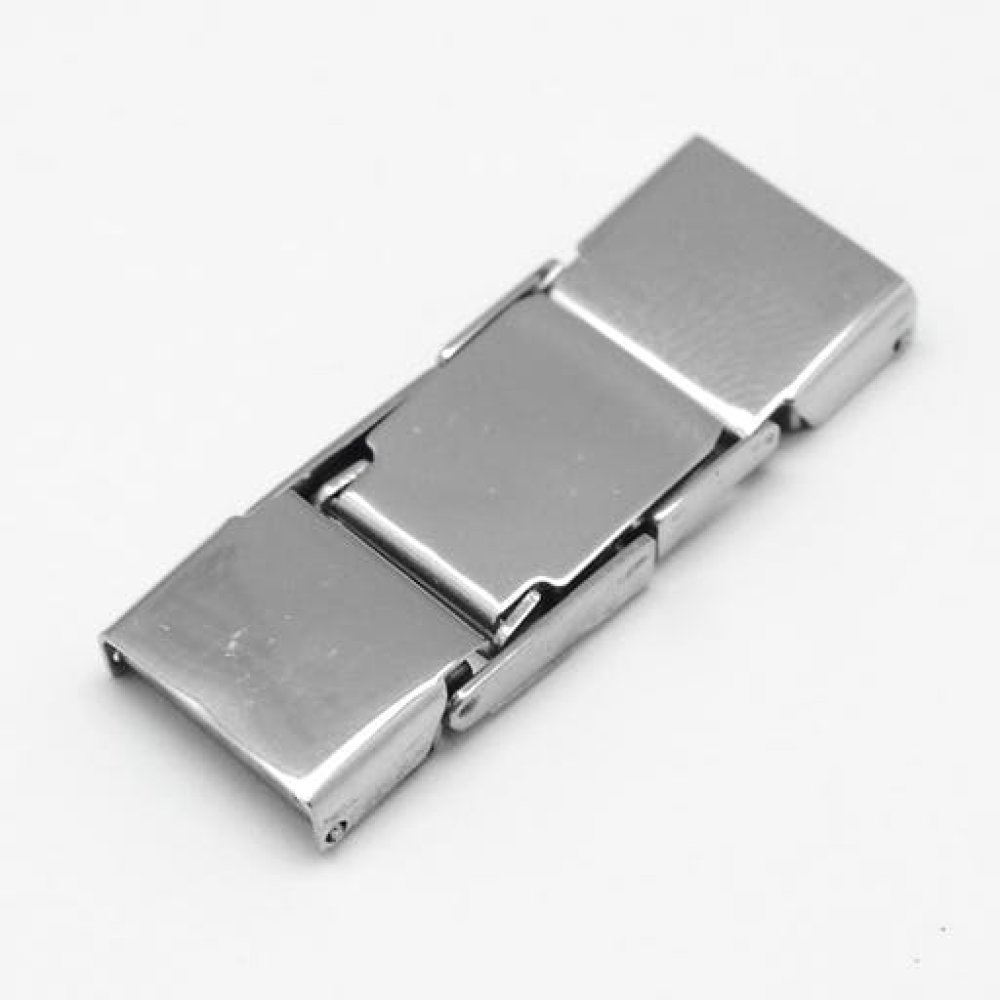 Klämklämma för läder 10 mm bred N°04