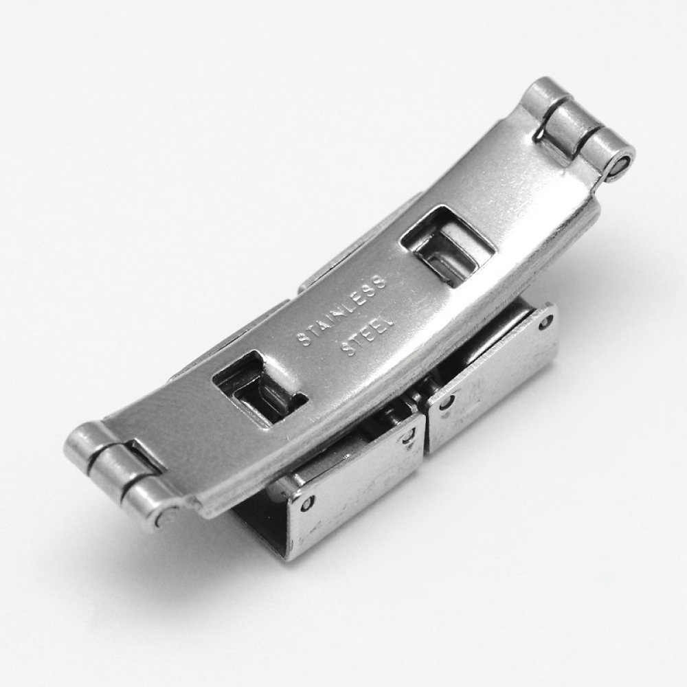 Klämklämma för läder 10 mm bred N°02