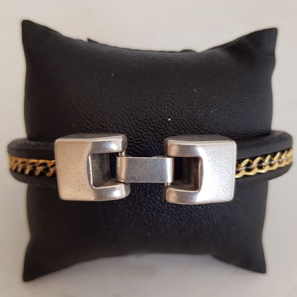 Zamak krokspänne för läder 10 mm Régaliz